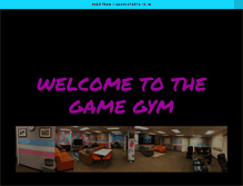Tablet Screenshot of gamegym.com